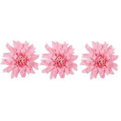 Dália virágfej - Rózsaszín - 11 cm 