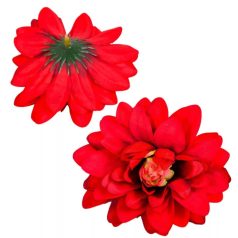  Dália virágfej - Piros - 10 cm  