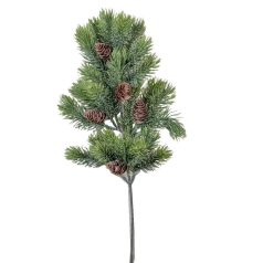 Fenyőág tobozzal - 46 cm