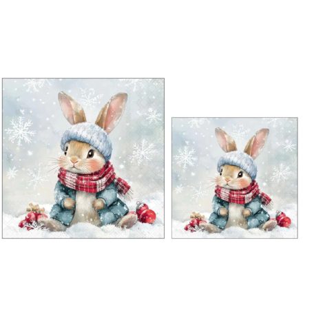Ambiente papírszalvéta - Bugsy - 25x25 cm, 33x33 cm - 20 darab/csomag