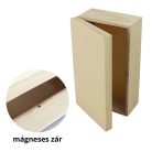 Fa doboz tégla - 23x13 cm