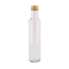 Üvegpalack 250 ml Dorica, tetővel 