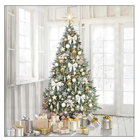 Ambiente papírszalvéta - Modern Christmas tree - 33x33 cm - 20 db/csomag