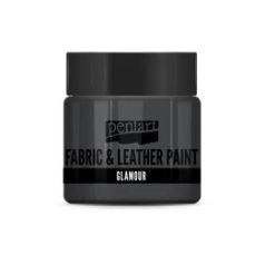 Pentart textilfesték - Glamour - Óezüst - 50 ml  