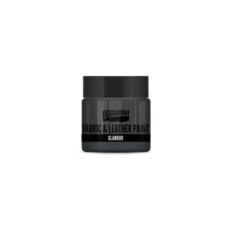Pentart textilfesték - Glamour - Óezüst - 50 ml  