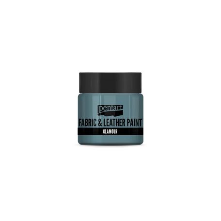 Pentart textilfesték - Glamour - Türkizezüst - 50 ml  
