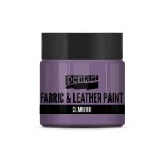 Pentart textilfesték - Glamour - Lilaezüst - 50 ml   