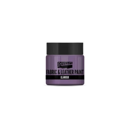 Pentart textilfesték - Glamour - Lilaezüst - 50 ml   