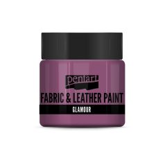 Pentart textilfesték - Glamour - Rózsaezüst - 50 ml     