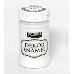 Pentart, dekor zománcfesték - Fehér - 100 ml