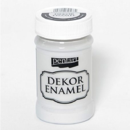 Pentart, dekor zománcfesték - Törtfehér - 100 ml