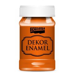 Pentart, dekor zománcfesték - Narancs - 100 ml