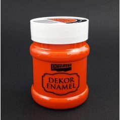 Pentart, dekor zománcfesték - Narancs - 100 ml