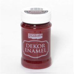 Pentart, dekor zománcfesték bordó - 100 ml 