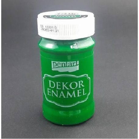 Pentart, dekor zománcfesték zöld  - 100 ml, 230 ml