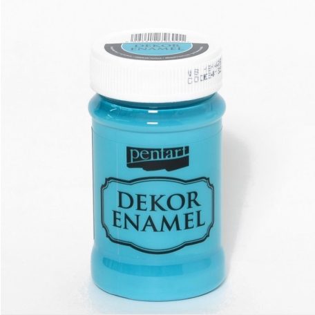 Pentart, dekor zománcfesték türkizkék - 100 ml, 230 ml