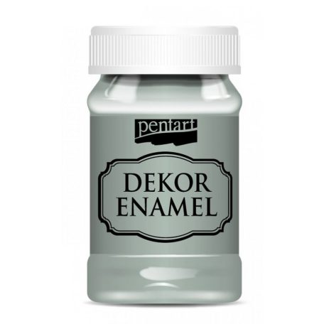 Pentart, dekor zománcfesték - Szürke - 100 ml, 230 ml