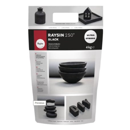 Öntőpor Raysin 250 - Fekete - 4 kg/csomag