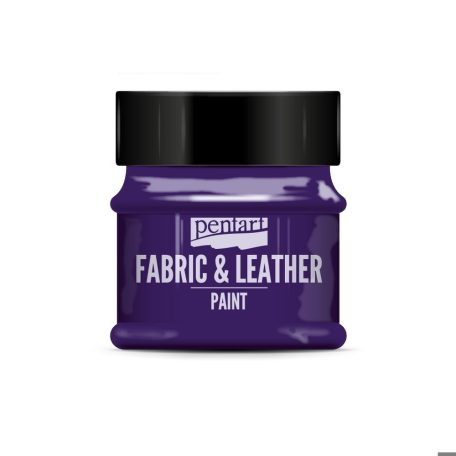 Pentart, textil- és bőrfesték -Lila - 50 ml