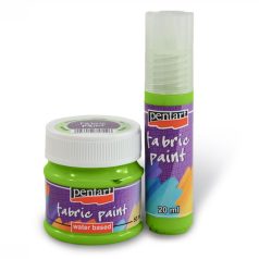 Pentart, textilfesték - Almazöld - 20 ml, 50 ml