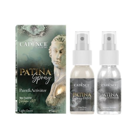 Cadence Patina spray - Világoszöld - 50 + 50 ml  - 2 db-os szett 