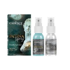 Cadence Patina spray - Kék - 50 + 50 ml - 2 db-os szett