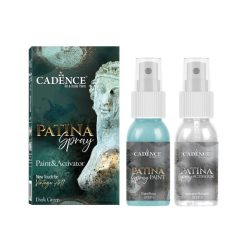   Cadence Patina spray - Sötétzöld - 50 + 50 ml  - 2 db-os szett 