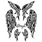 Stamperia stencil - Szárnyak - 20x25 cm - KSTD-036 