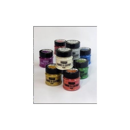 Pentart, textil- és bőrfesték - Csillogó piros - 50 ml