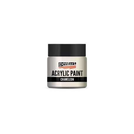 Pentart, Chameleon gyöngyház akrilfesték - Rózsa-arany - 50 ml