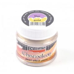   Pentart, Chameleon gyöngyház akrilfesték - Lila-arany - 20 ml, 50 ml