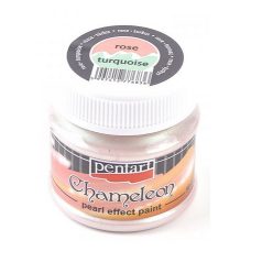   Pentart, Chameleon gyöngyház akrilfesték - Rózsa-türkiz - 20 ml, 50 ml