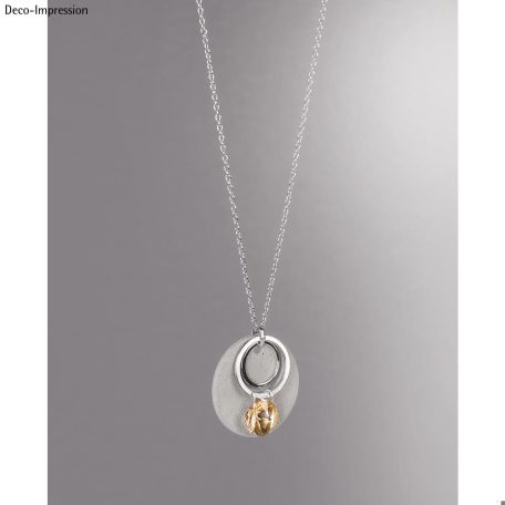 Öntőforma ékszerbetonhoz: medál kerek - 3,9 cm