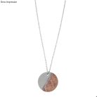 Öntőforma ékszerbetonhoz: medál kerek - 3,9 cm