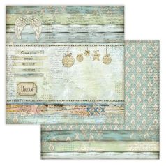   Stamperia scrapbook papír - Angyalok - 2 oldalas - 31,5 x 30,5 cm - SBB-651