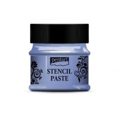 Pentart stencilező paszta gyöngyház  orgonalila  - 50 ml