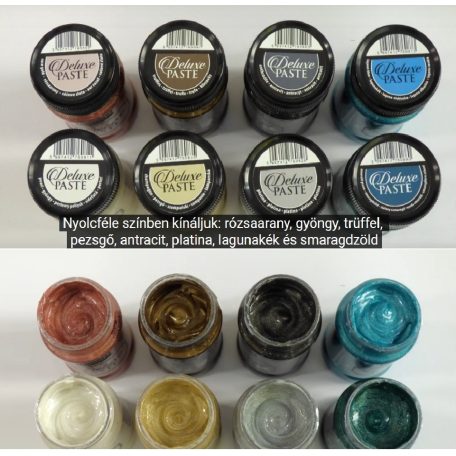 Pentart deluxe paszta platina - 100 ml