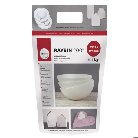 Öntőpor Raysin 200 - Fehér - 1 kg/csomag 