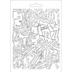 PVC nyomóforma - A5 - Jégvirág - K3PTA559