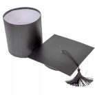 Ballagási doboz - Fekete - 21,5 cm