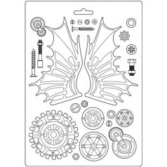   Lágy PVC öntőforma - A4 - Lady Vagabond-Repülőgép - K3PTA482