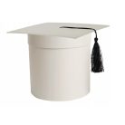 Ballagási doboz - Krém - 21,5 cm, 17 cm, 15 cm - 3 db-os szett