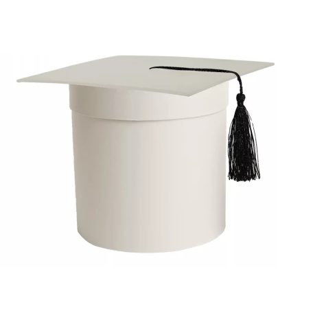 Ballagási doboz - Krém - 21,5 cm, 17 cm, 15 cm - 3 db-os szett