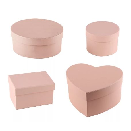 Díszdoboz szett - Púder - 4 db-os szett