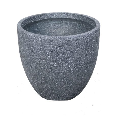 Szürke kő dizájn virágcserép - 24 cm, 32 cm, 37 cm, 44 cm