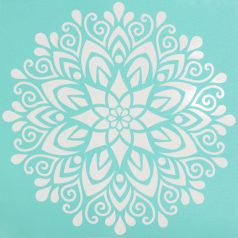 Szita-stencil - Mandala - 21,5 x 21,5 cm