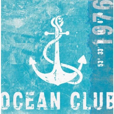 PPD.C1331858 Ocean Club papírszalvéta 33x33cm -  20db-os