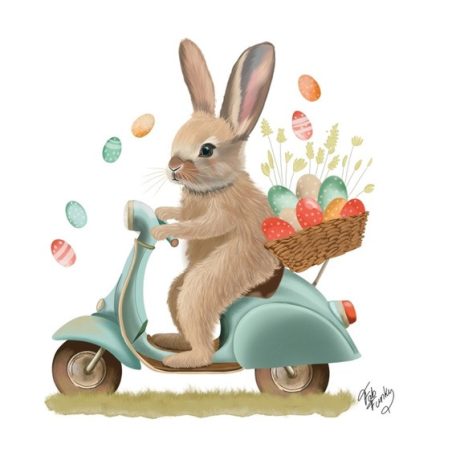Ambiente papírszalvéta - Bunny Dash - 33x33 cm - 20 db/csomag