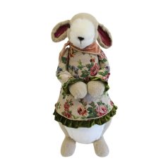 Elegáns dekoratív nyuszilány - 60 cm  