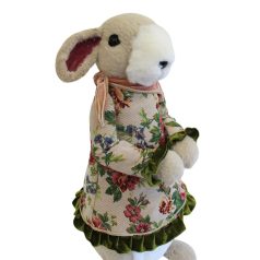 Elegáns dekoratív nyuszilány - 60 cm  